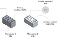 开发用于PLGA微球生产的连续流微流控工艺